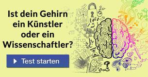 Ist dein Gehirn ein Künstler oder ein Wissenschaftler? 