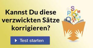 Kannst Du diese verzwickten Sätze korrigieren?