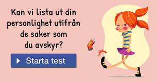 Kan vi lista ut din personlighet utifrån de saker som du avskyr?