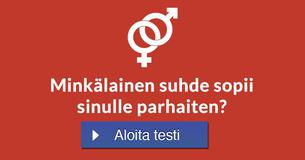 Minkälainen suhde sopii sinulle parhaiten?