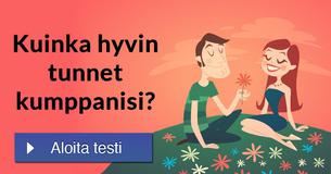 Kuinka hyvin tunnet kumppanisi?