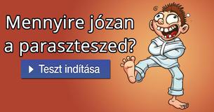 Mennyire józan a paraszteszed?   