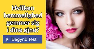 Hvilken hemmelighed gemmer sig i dine øjne?