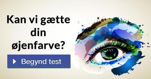 Kan vi gætte din øjenfarve?