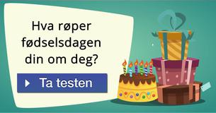 Hva røper fødselsdagen din om deg?
