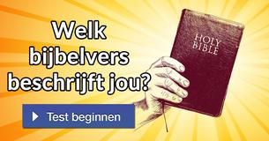 Welk bijbelvers beschrijft jou?