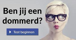 Ben jij een dommerd?