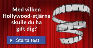Med vilken Hollywood-stjärna skulle du ha gift dig?