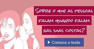 Sobre o que as pessoas falam quando falam nas suas costas?
