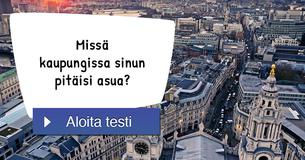 Missä kaupungissa sinun pitäisi asua?