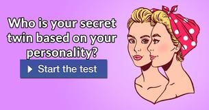 Who is your secret twin based on your personality?