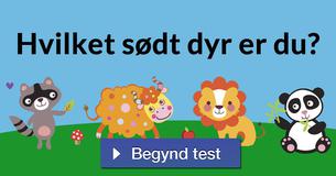Hvilket sødt dyr er du?