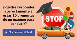 ¿Puedes responder correctamente a estas 10 preguntas de un examen para conducir?