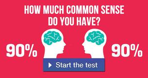 How much common sense do you have?