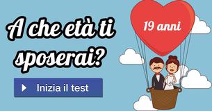 A che età ti sposerai?