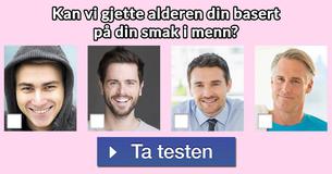 Kan vi gjette alderen din basert på din smak i menn?