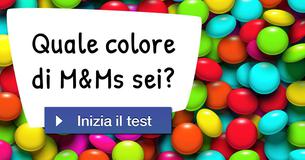 Quale colore di M&Ms sei?
