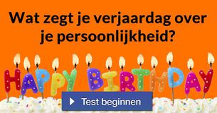 Wat zegt je verjaardag over je persoonlijkheid?