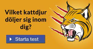Vilket kattdjur döljer sig inom dig?