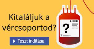 Kitaláljuk a vércsoportod?