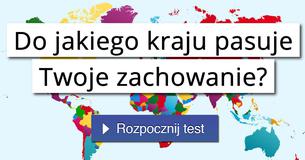 Do jakiego kraju pasuje Twoje zachowanie?