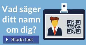 Vad säger ditt namn om dig?