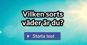 Vilken sorts väder är du?