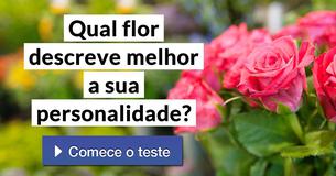 Qual flor descreve melhor a sua personalidade?