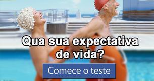 Qua sua expectativa de vida?