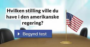 Hvilken stilling ville du have i den amerikanske regering?