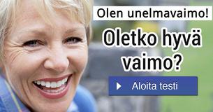 Oletko hyvä vaimo?
