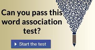 Can you pass this word association test?