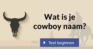 Wat is je cowboy naam?