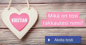 Mikä on tosi rakkautesi nimi?