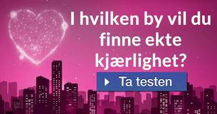 I hvilken by vil du finne ekte kjærlighet?