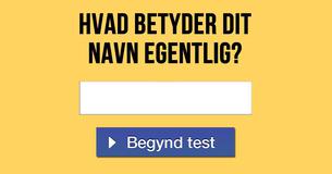 Hvad betyder dit navn egentlig?