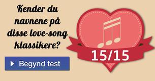 Kender du navnene på disse love-song klassikere?