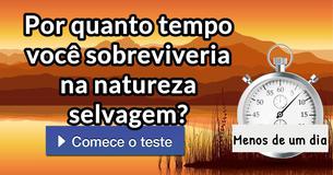 Por quanto tempo você sobreviveria na natureza selvagem?