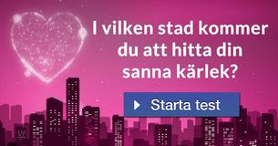 I vilken stad kommer du att hitta din sanna kärlek?