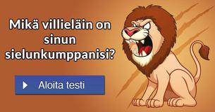 Mikä villieläin on sinun sielunkumppanisi?