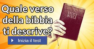 Quale verso della bibbia ti descrive?
