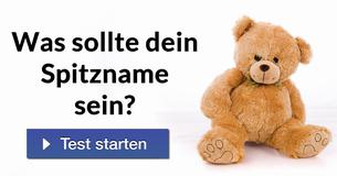 Was sollte Dein Spitzname sein?