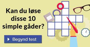 Kan du løse disse 10 simple gåder?