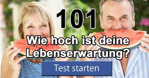 Wie hoch ist deine Lebenserwartung?