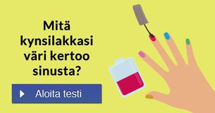 Mitä kynsilakkasi väri kertoo sinusta?