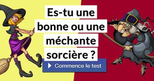 Es-tu une bonne ou une méchante sorcière ?
