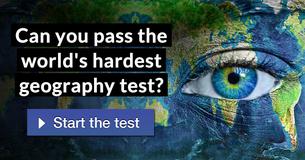 Can you pass the world's hardest geography test?