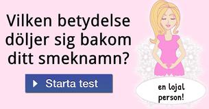 Vilken betydelse döljer sig bakom ditt smeknamn?