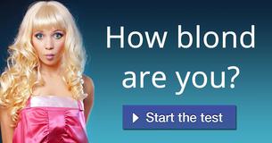 How Blond Are You?