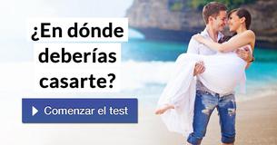 ¿En dónde deberías casarte?
